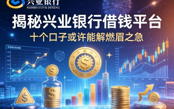 揭秘兴业银行借钱平台，这十个口子或许能解燃眉之急