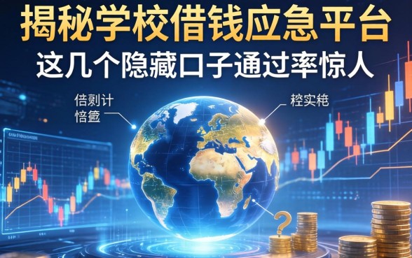 揭秘学校借钱应急平台，这几个隐藏口子通过率惊人