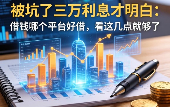 被坑了三万利息才明白：借钱哪个平台好借，看这几点就够了