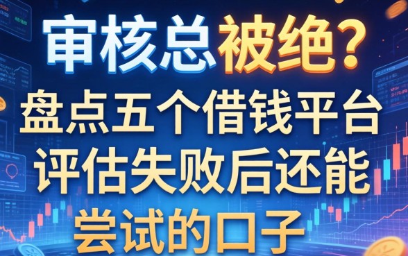 审核总被拒？盘点五个借钱平台评估失败后还能尝试的口子