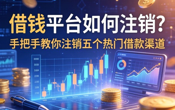 借钱平台如何注销？手把手教你注销五个热门借款渠道