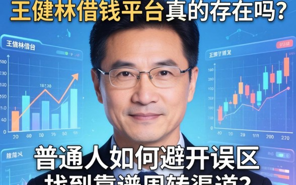 王健林的借钱平台真的存在吗？普通人如何避开误区找到靠谱周转渠道？