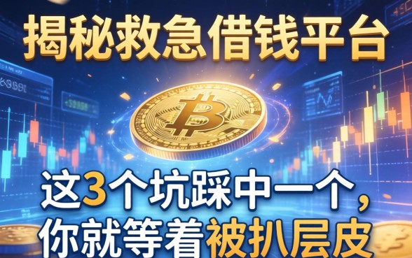 揭秘救急借钱平台：这3个坑踩中一个，你就等着被扒层皮