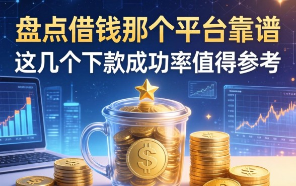 盘点借钱那个平台靠谱，这几个下款成功率值得参考