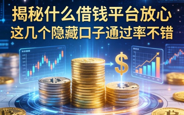 揭秘什么借钱平台放心，这几个隐藏口子通过率不错
