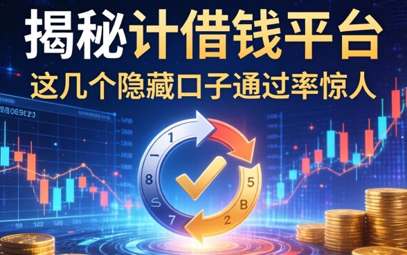 揭秘计借钱平台：这几个隐藏口子通过率惊人