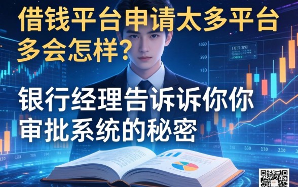 借钱平台申请太多平台会怎样？银行经理告诉你审批系统的秘密