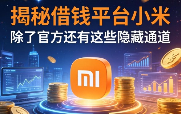 揭秘借钱平台小米：除了官方还有这些隐藏通道