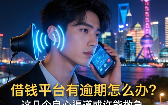 深夜手机不停响，借钱平台有逾期怎么办？这几个良心渠道或许能救急
