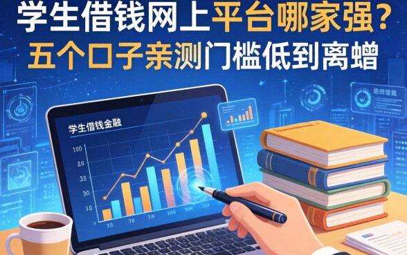 学生借钱网上平台哪家强？这五个口子亲测门槛低到离谱