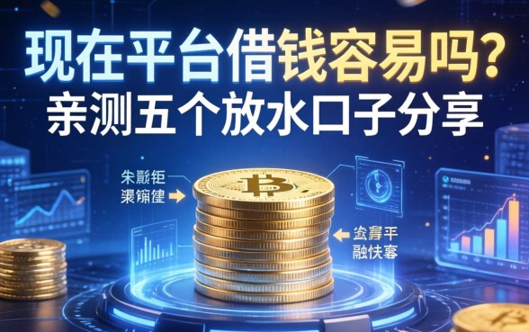 现在这个平台借钱容易吗？亲测五个放水口子分享