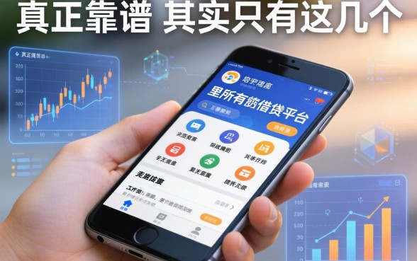 我翻遍了手机里所有的借钱平台，发现真正靠谱的其实只有这几个