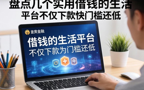 盘点几个实用的借钱的生活平台，不仅下款快门槛还低