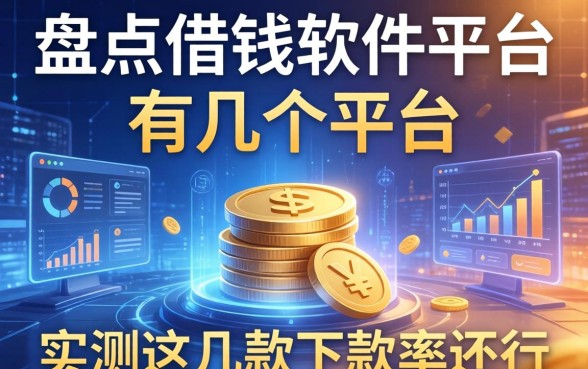 盘点借钱软件平台有几个平台，实测这几款下款率还行