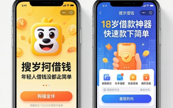 我试了搜狗借钱和18岁借款神器快速下款app，发现年轻人借钱没那么简单