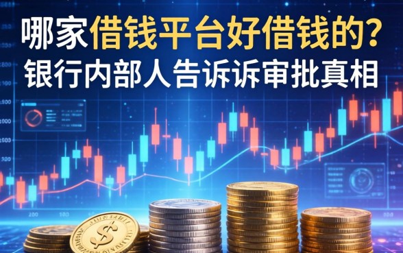 哪家借钱平台好借钱的？银行内部人告诉你审批真相