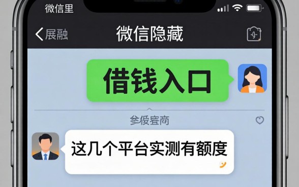 微信里隐藏的借钱入口，这几个平台实测有额度