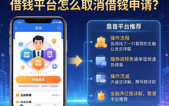 求助各位大神，借钱平台怎么取消借钱申请？操作流程详解及靠谱平台推荐