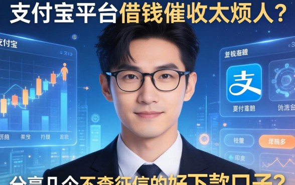 支付宝平台借钱催收太烦人？分享几个不查征信的好下款口子