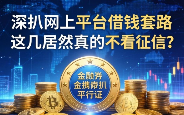 深扒网上平台借钱套路，这几家居然真的不看征信？