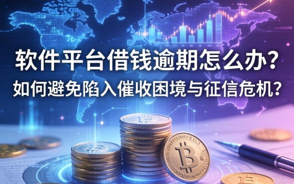 软件平台借钱逾期怎么办？如何避免陷入催收困境与征信危机？