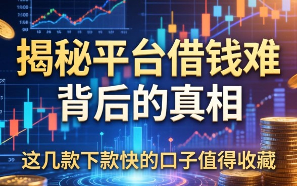 揭秘平台借钱难背后的真相，这几款下款快的口子值得收藏