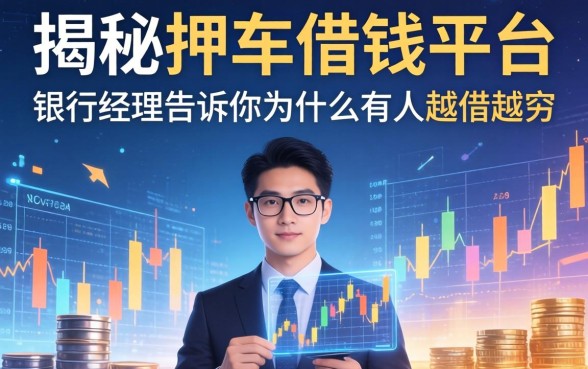揭秘押车借钱的平台：银行经理告诉你为什么有人越借越穷
