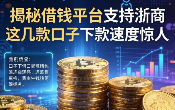 揭秘借钱平台支持浙商，这几款口子下款速度惊人