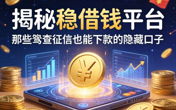 揭秘稳借钱平台：那些不查征信也能下款的隐藏口子