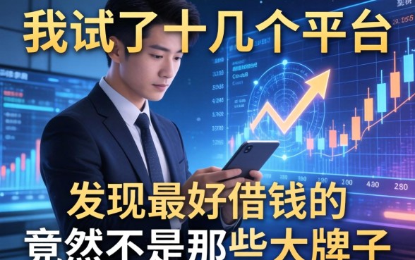 我试了十几个平台，发现最好借钱的竟然不是那些大牌子