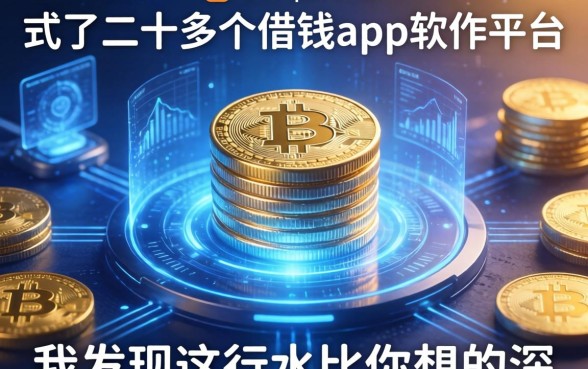 试了二十多个借钱app软件平台，我发现这行水比你想的深