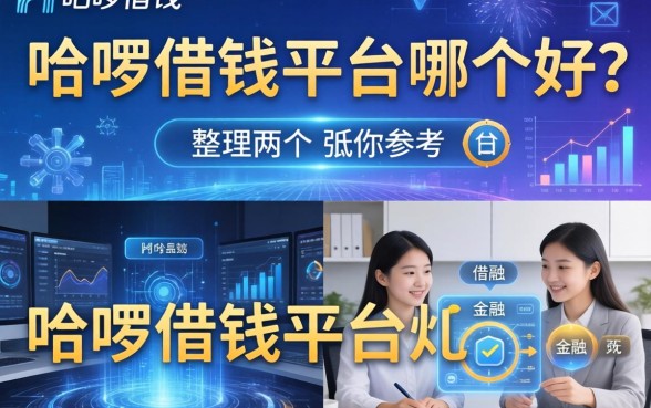 哈啰借钱平台哪个好？整理了两个类型供你参考