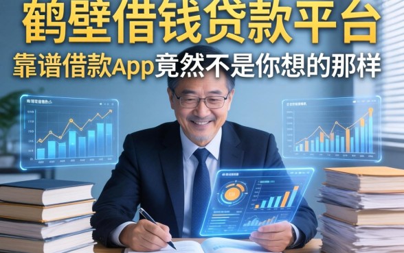 我翻遍了鹤壁借钱贷款平台,发现靠谱的借款app竟然不是你想的那样