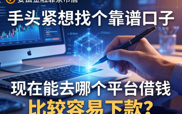 手头紧想找个靠谱口子，现在能去哪个平台借钱比较容易下款？