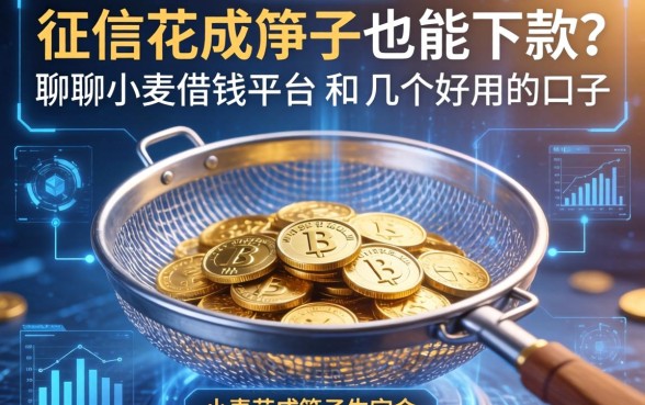征信花成筛子也能下款？聊聊小麦借钱平台和几个好用的口子