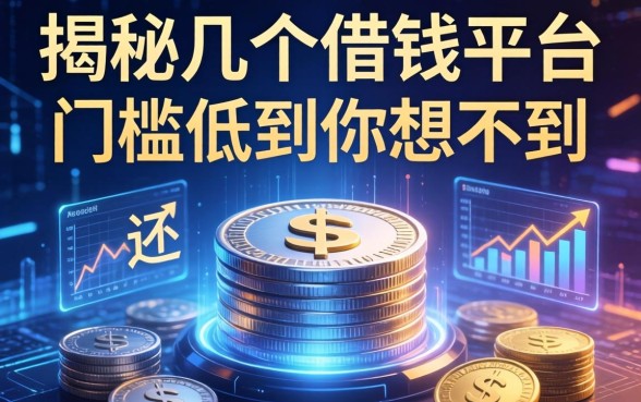 揭秘几个借钱平台不还的平台，门槛低到你想不到