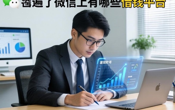 我翻遍了微信上有哪些借钱的平台，发现无视黑白100%秒下网贷软件根本不存在