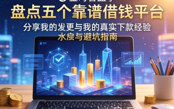 盘点五个靠谱借钱平台，分享我的真实下款经历与避坑指南
