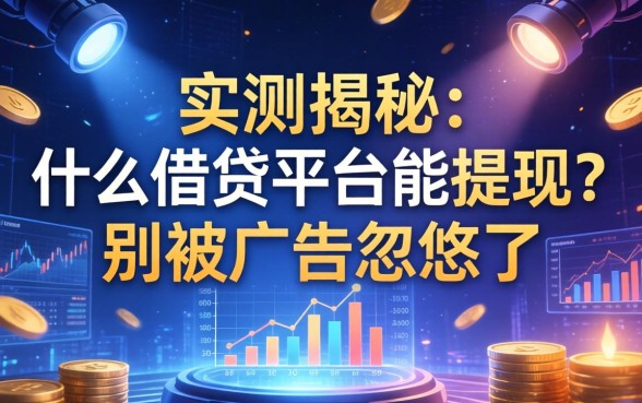 实测揭秘：什么借钱平台能提现？别被广告忽悠了