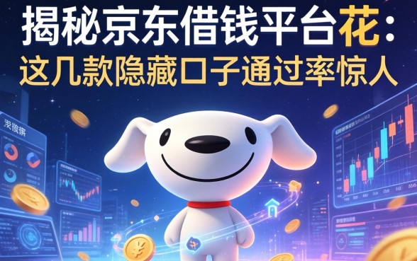 揭秘京东借钱平台花：这几款隐藏口子通过率惊人