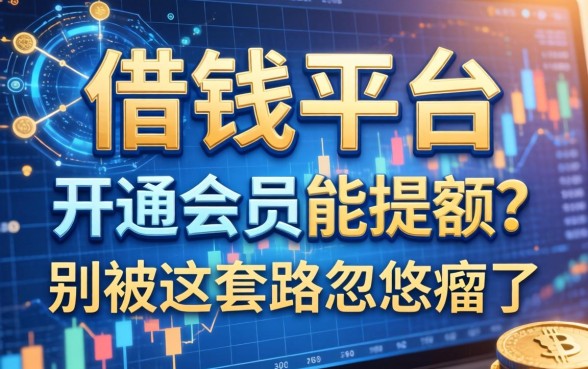 借钱平台开通会员能提额？别被这套路忽悠瘸了