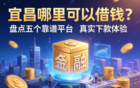 宜昌哪里可以借钱？盘点五个靠谱平台及真实下款体验