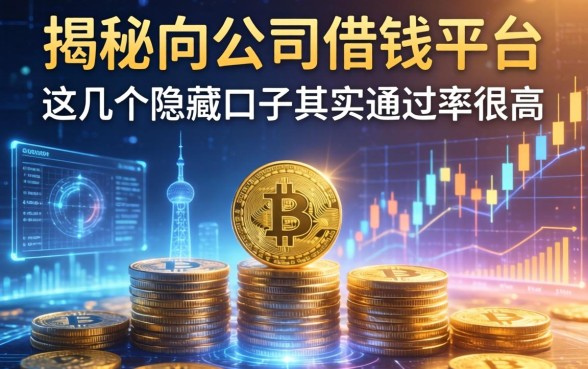 揭秘向公司借钱平台：这几个隐藏口子其实通过率很高