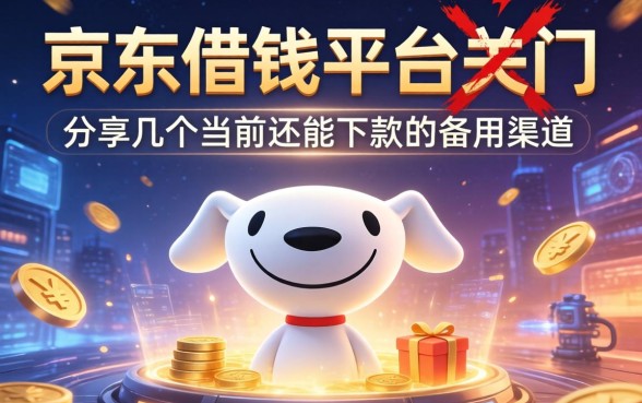 京东借钱平台关了，分享几个当前还能下款的备用渠道