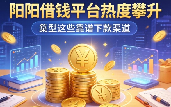 阳阳借钱平台热度攀升，整理出这些靠谱下款渠道
