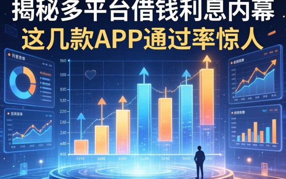 揭秘多平台借钱利息内幕，这几款APP通过率惊人