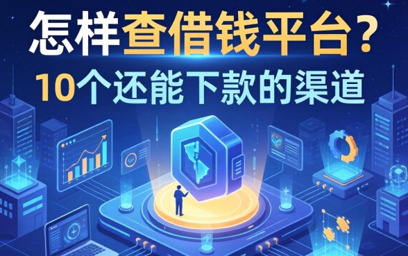 怎样查借钱平台?整理了10个还能下款的渠道