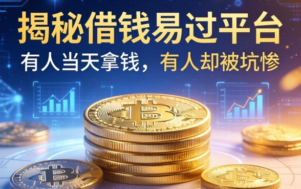 揭秘借钱易过平台：有人当天拿钱，有人却被坑惨