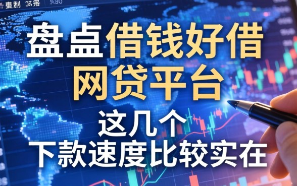 盘点借钱好借的网贷平台，这几个下款速度比较实在