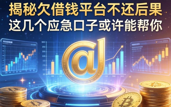揭秘欠借钱平台不还后果，这几个应急口子或许能帮你